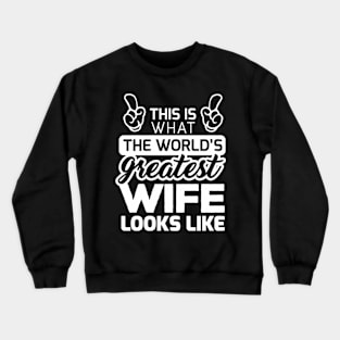 World'S est Best Ever Crewneck Sweatshirt